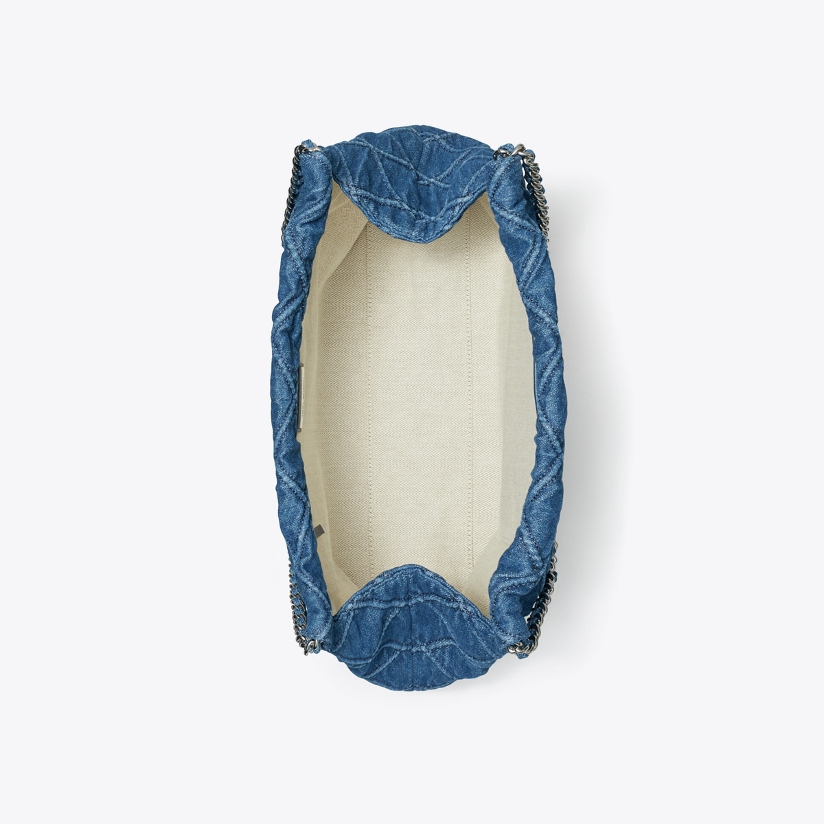 【Tory Burch】Fleming Soft Denim Hobo Bag ◆国内発送◆ Amazon.com: Tory Burch Women's Fleming Soft Denim Drawstring