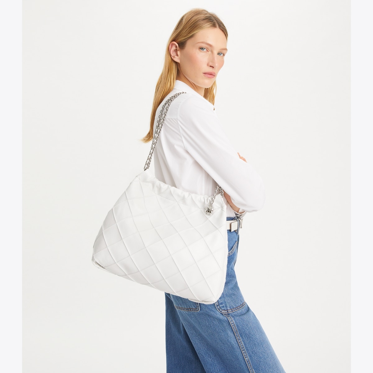 ショルダーバッグ・ポシェット Tory Burch FW25 FLEMING HOBO (162450 001) Fleming Drawstring Bag: Women's Handbags | Hobo Bags | Tory