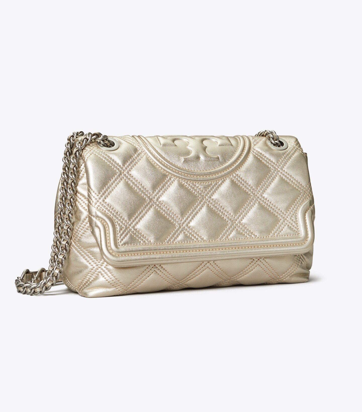 Fleming Soft Metallic Convertible Shoulder Bag