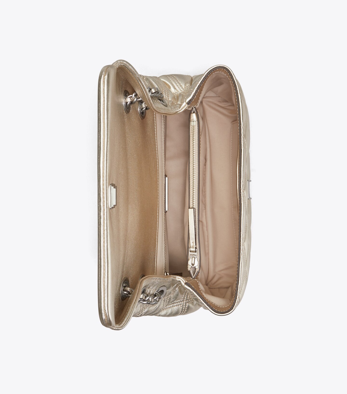 Fleming Soft Metallic Convertible Shoulder Bag