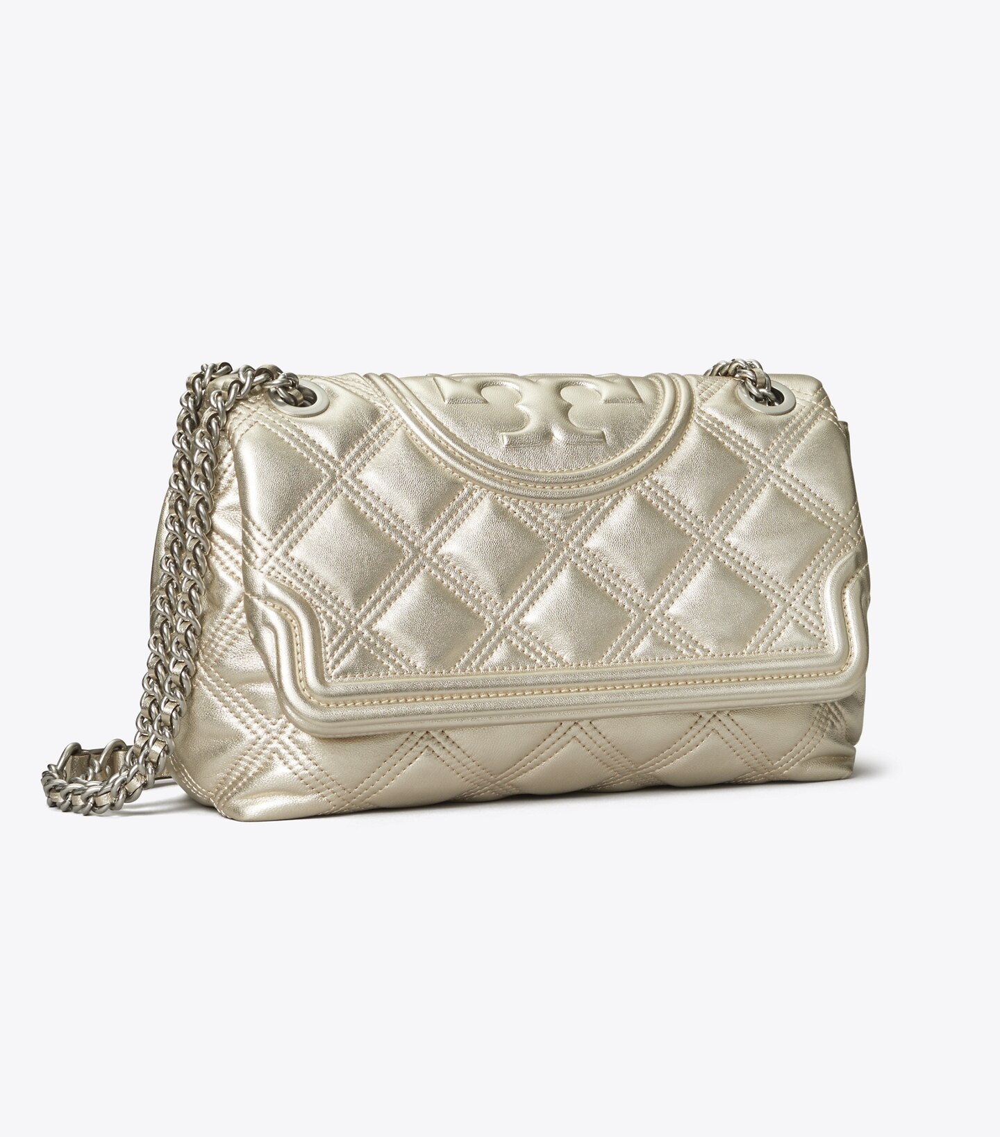 Fleming Soft Metallic Shoulder Bag