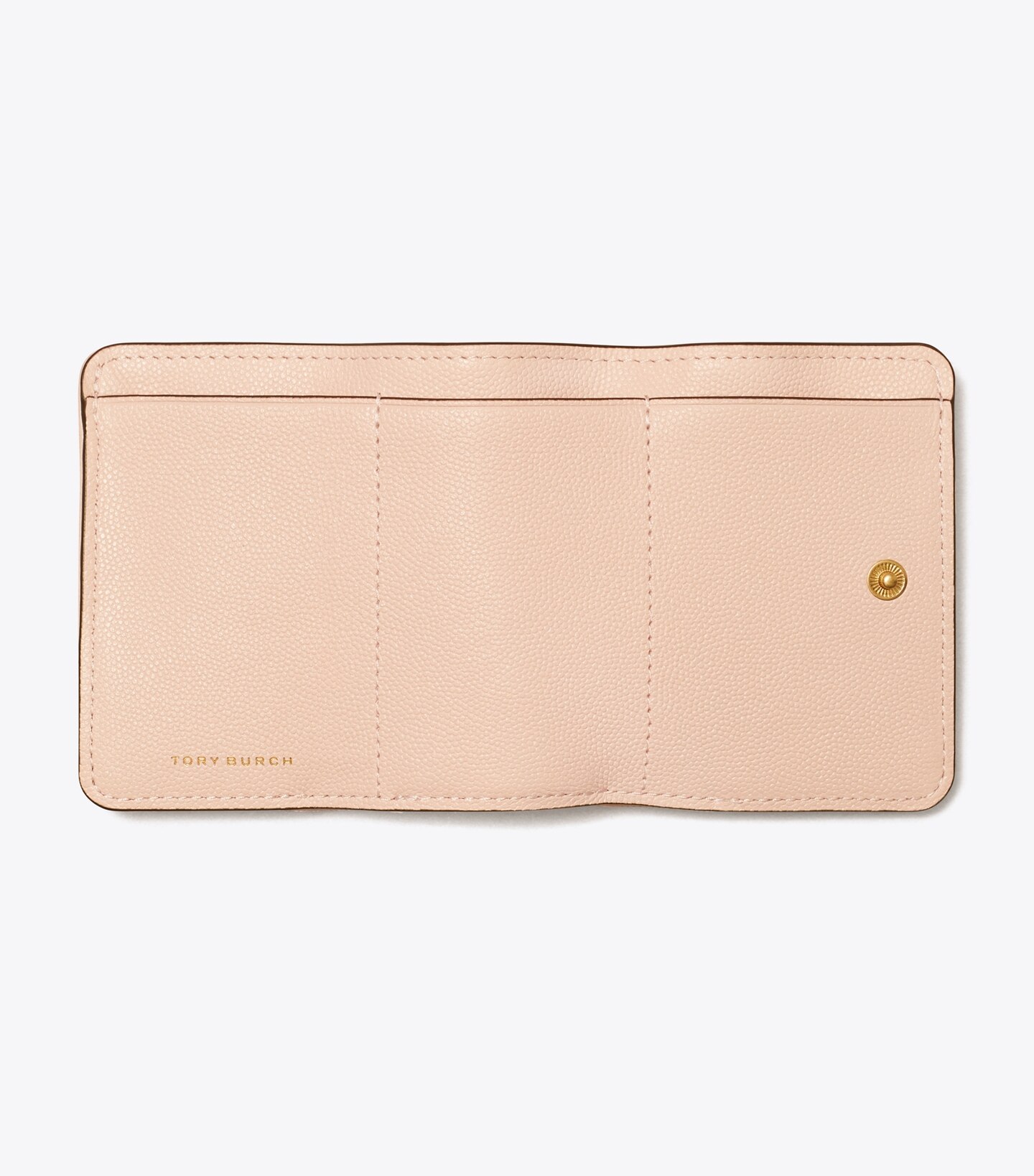 Fleming Soft Polished-Grain Small Flap Wallet