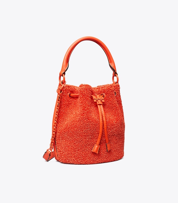 Fleming Soft Raffia Bucket Bag: Women's Designer Crossbody Bags | Tory ...