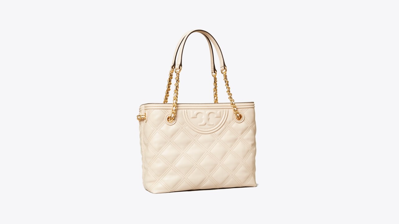 Tory burch fleming on sale small tote bag