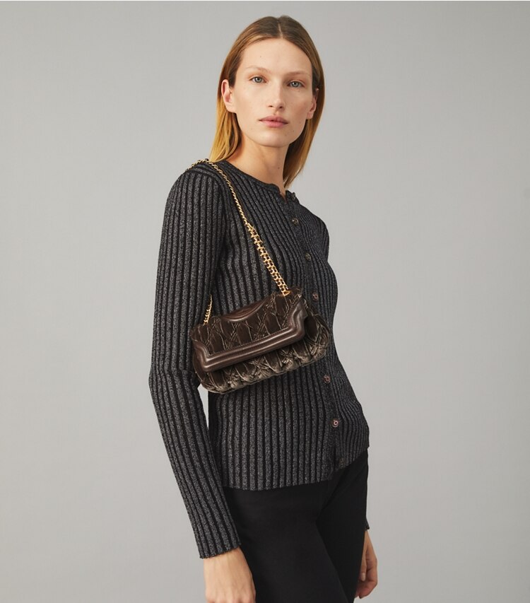 Fleming Soft Velvet Mini Bag: Women's Designer Crossbody Bags | Tory Burch