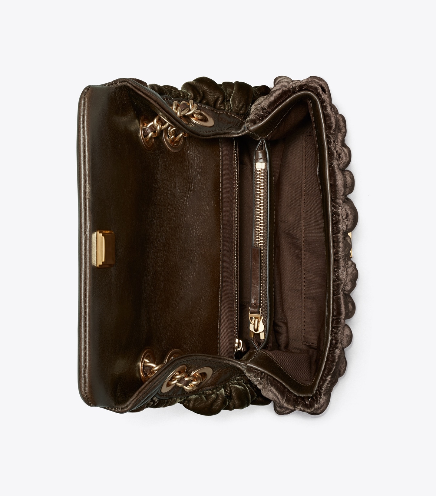 Fleming Soft Velvet Small Convertible Shoulder Bag