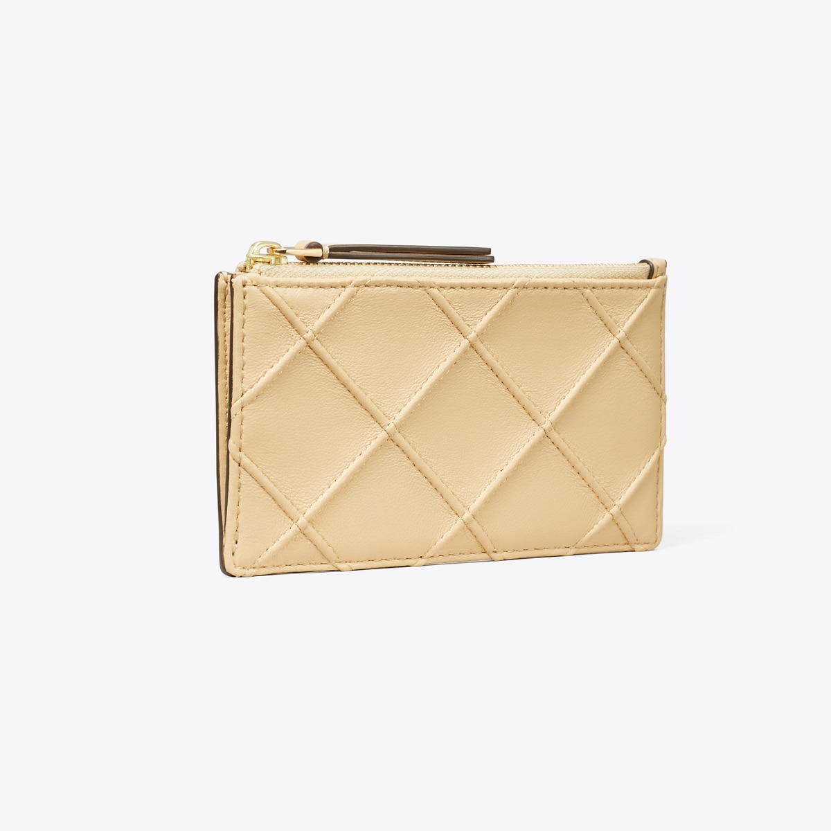☆☆Tory Burch☆☆ 24FW Tory Burch Card Wallet 157505 312 Fr Robinson Pebbled Top-Zip Card Case: Women's Designer Card