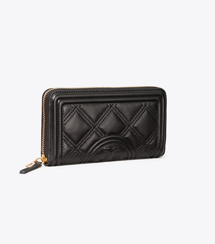 Fleming Soft Matte Zip Continental Wallet: Women's Designer