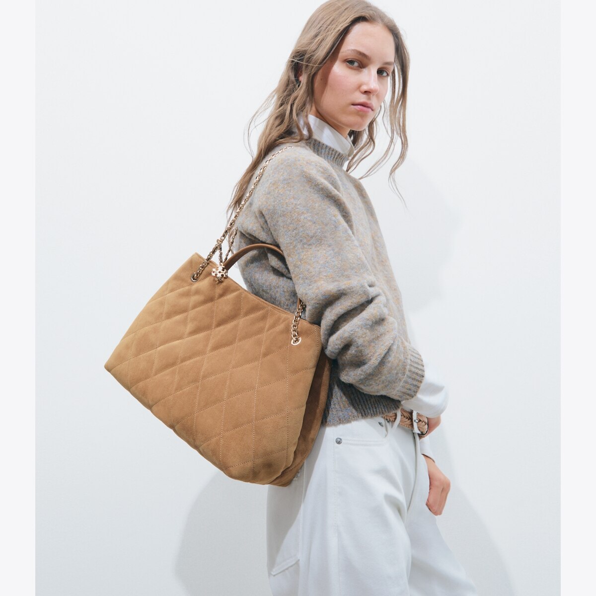 FLEMING SUEDE CARRYALL - thumbnail 2