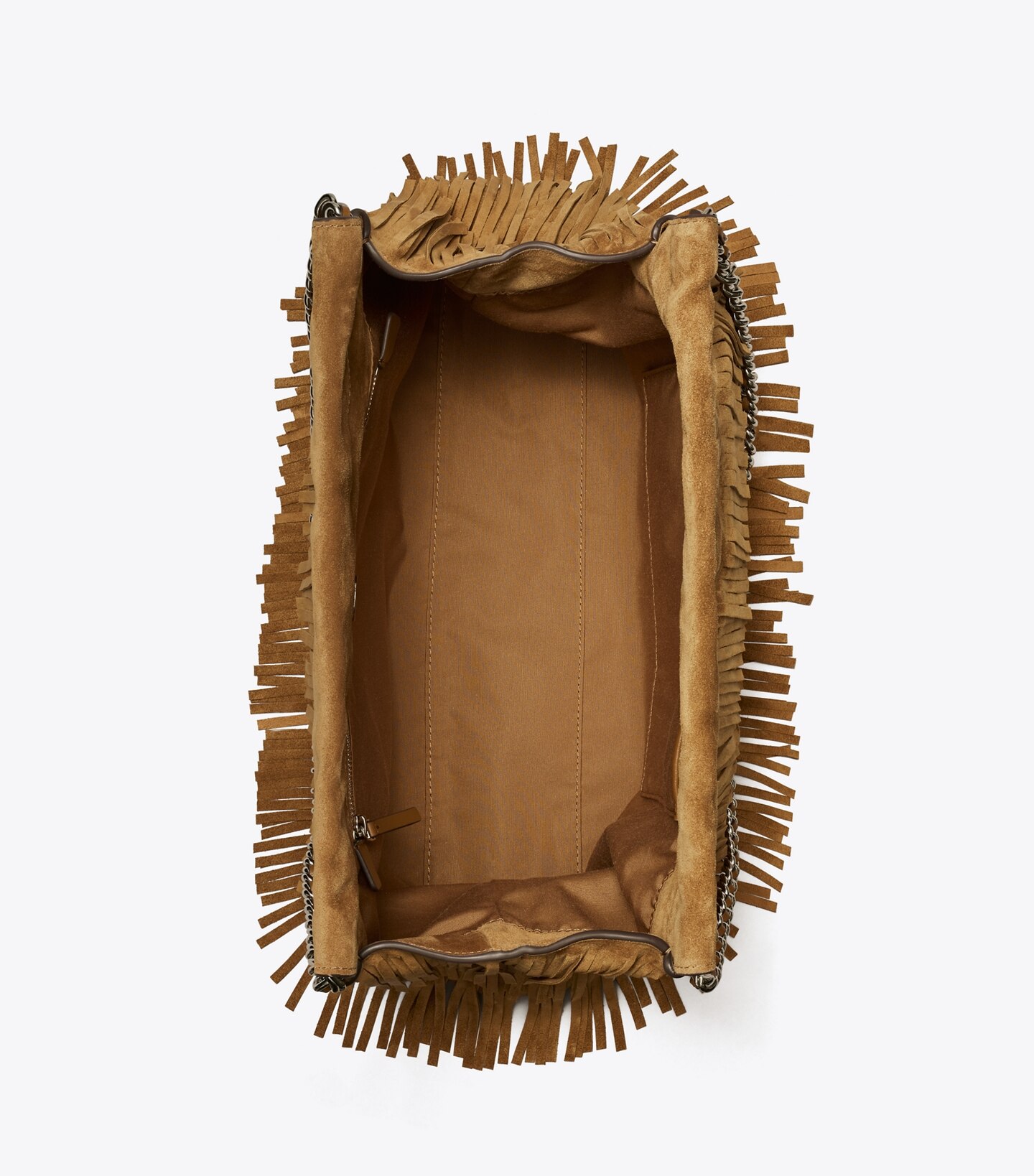 Fleming Suede Fringe Hobo Bag