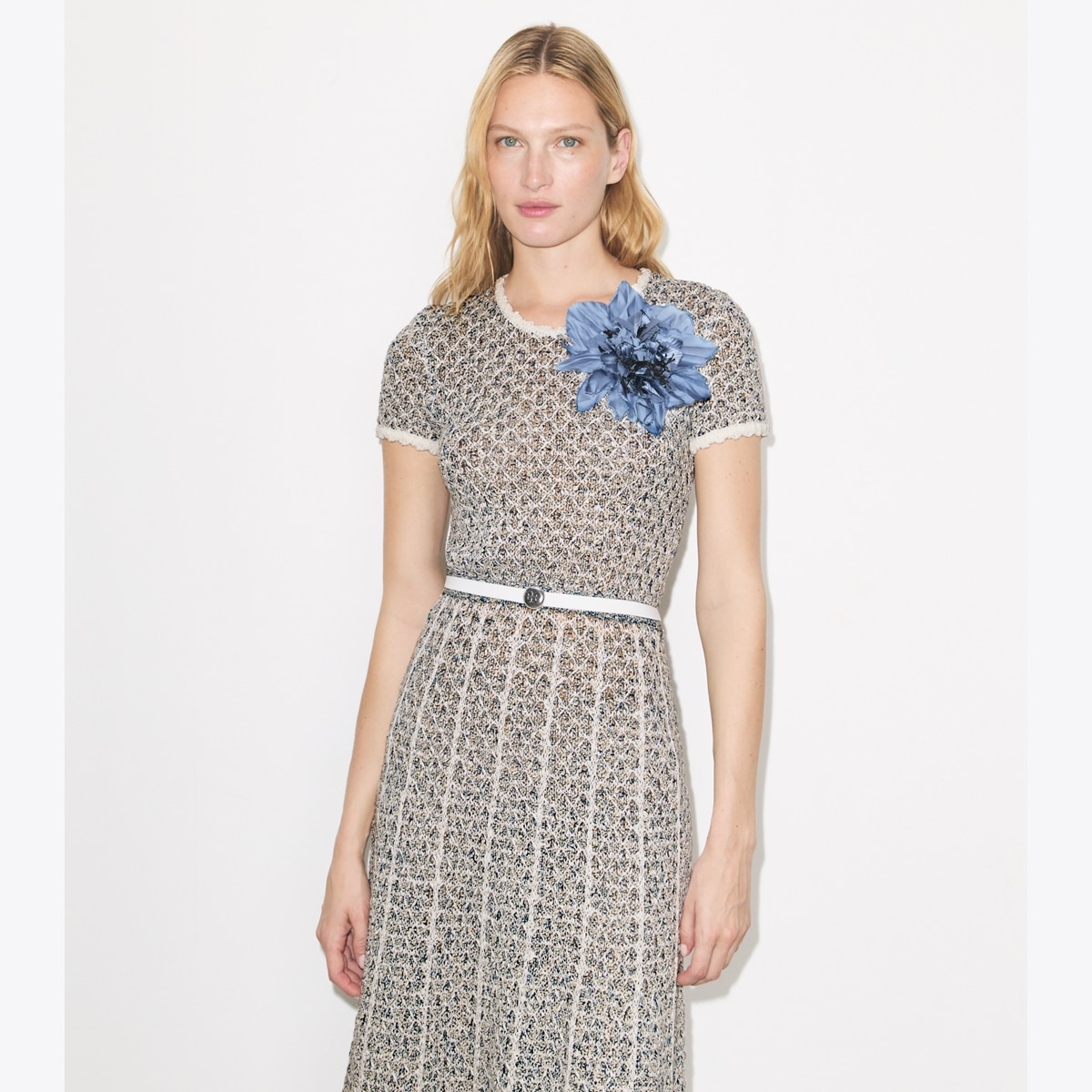 tory burch embroidered sheath dress Long shirt dress main image 0