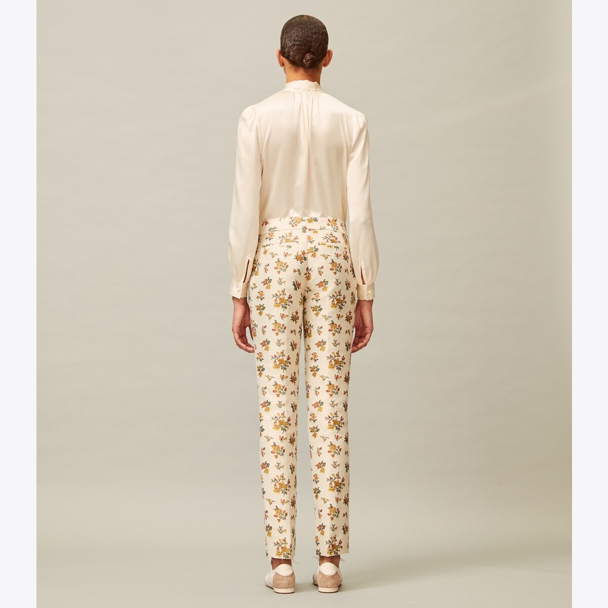 Floral Jacquard Trouser: Women's Designer Bottoms | Tory Burch Floral Jacquard Trouser: Women's Designer Bottoms | Tory Burch