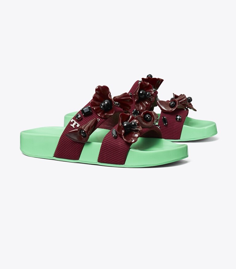 Tory burch best sale flower sandals