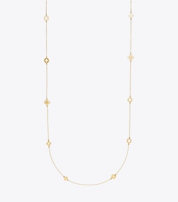 フォーゲットミーノット ロングネックレス: レディース ネックレス