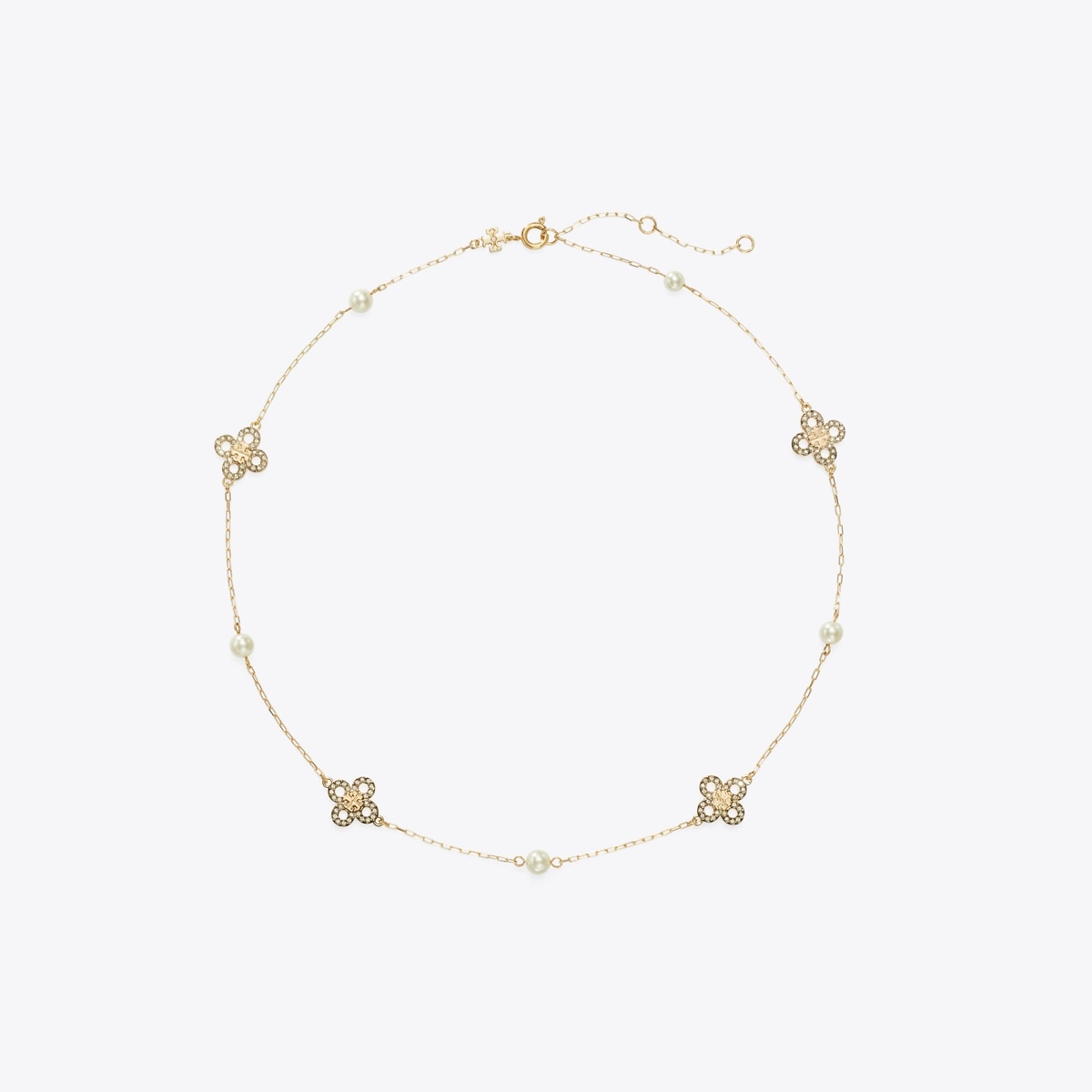 Forget Me Not Pearl Necklace: Women's Jewelry | Necklaces | Tory Burch UK