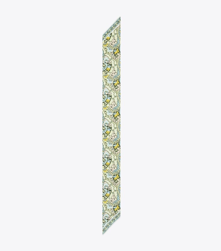 Tory Burch designer écharpes Foulard ruban en soie Dream Paisley in Dream Paisley dessus