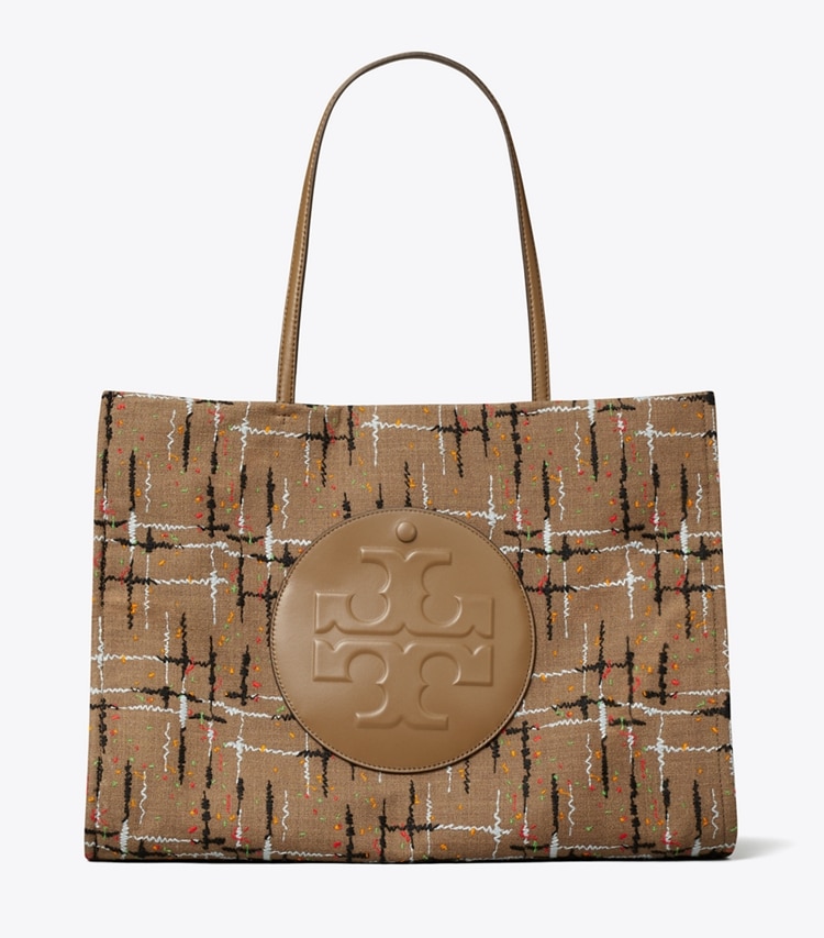 Tory Burch designer cabas Fourre-tout Ella orné dans Multi de face