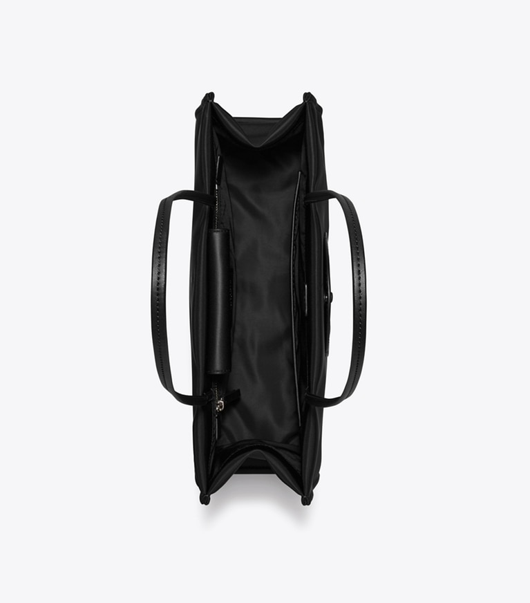 Tory Burch designer cabas Fourre-tout horizontal Ella dans Black vue du dessus