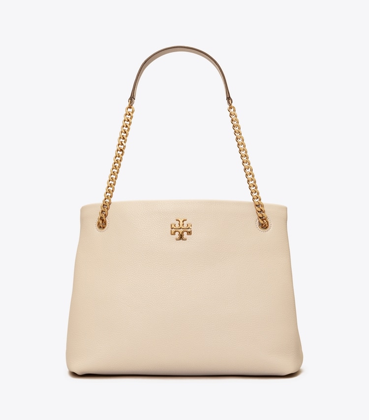 Tory Burch designer cabas Fourre-tout Kira dans New Cream de face