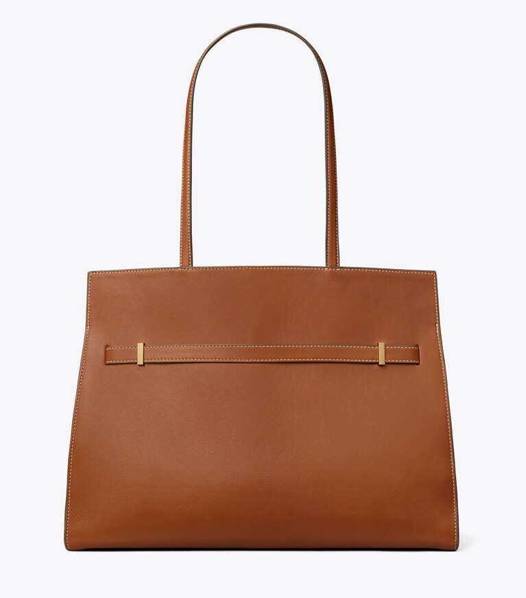 Tory Burch designer cabas Fourre-tout Lee Radziwill dans Aged Tan retour