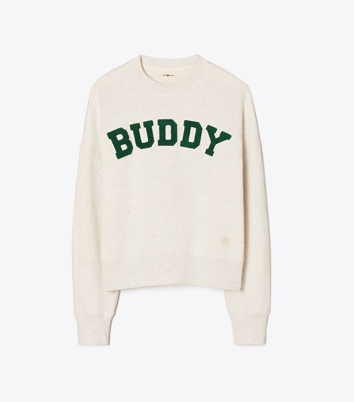 French Terry Buddy Crew: Women's Designer Sweaters | Tory Sport