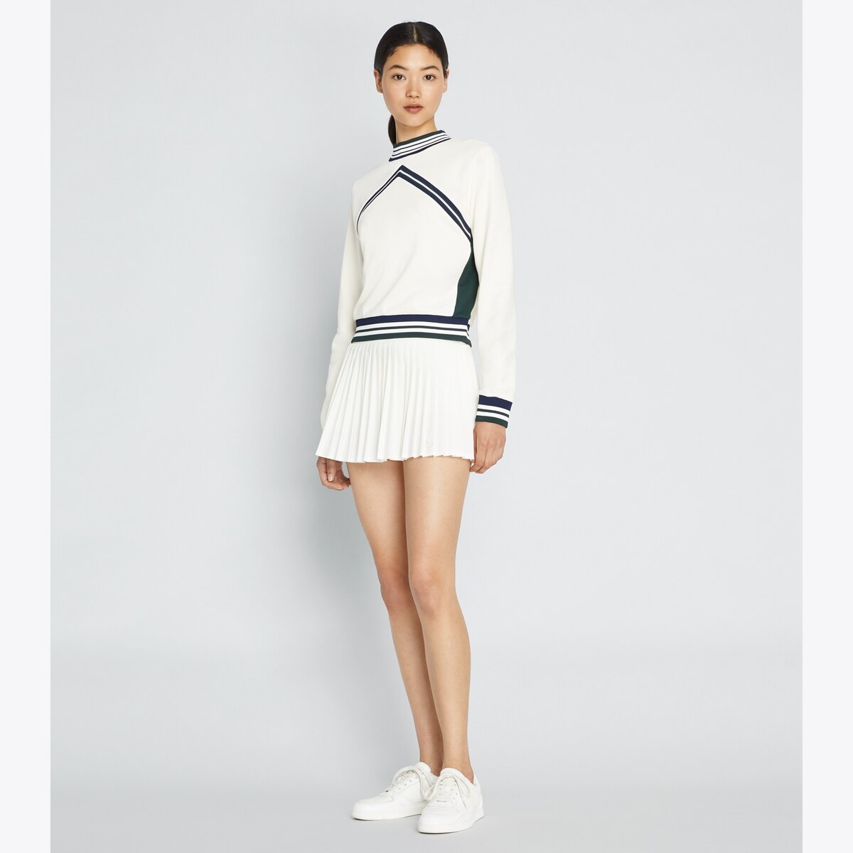 【Tory Burch】 Broderie anglaiseコットン croppedパンツ Cropped Silk-Front Cardigan: Women's Clothing | Sweaters