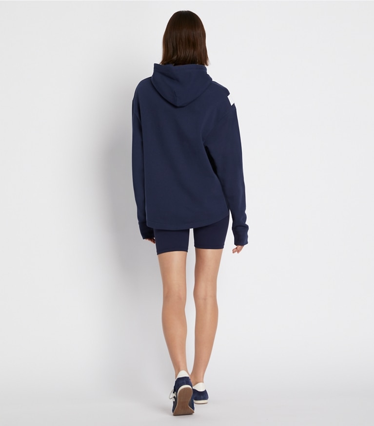 Tory burch chevron hoodie sale