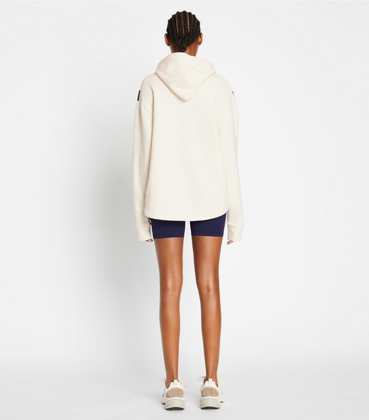 トリーバーチ　ホワイトパーカー Logo Hoodie: Women's Designer Sweaters | Tory Sport