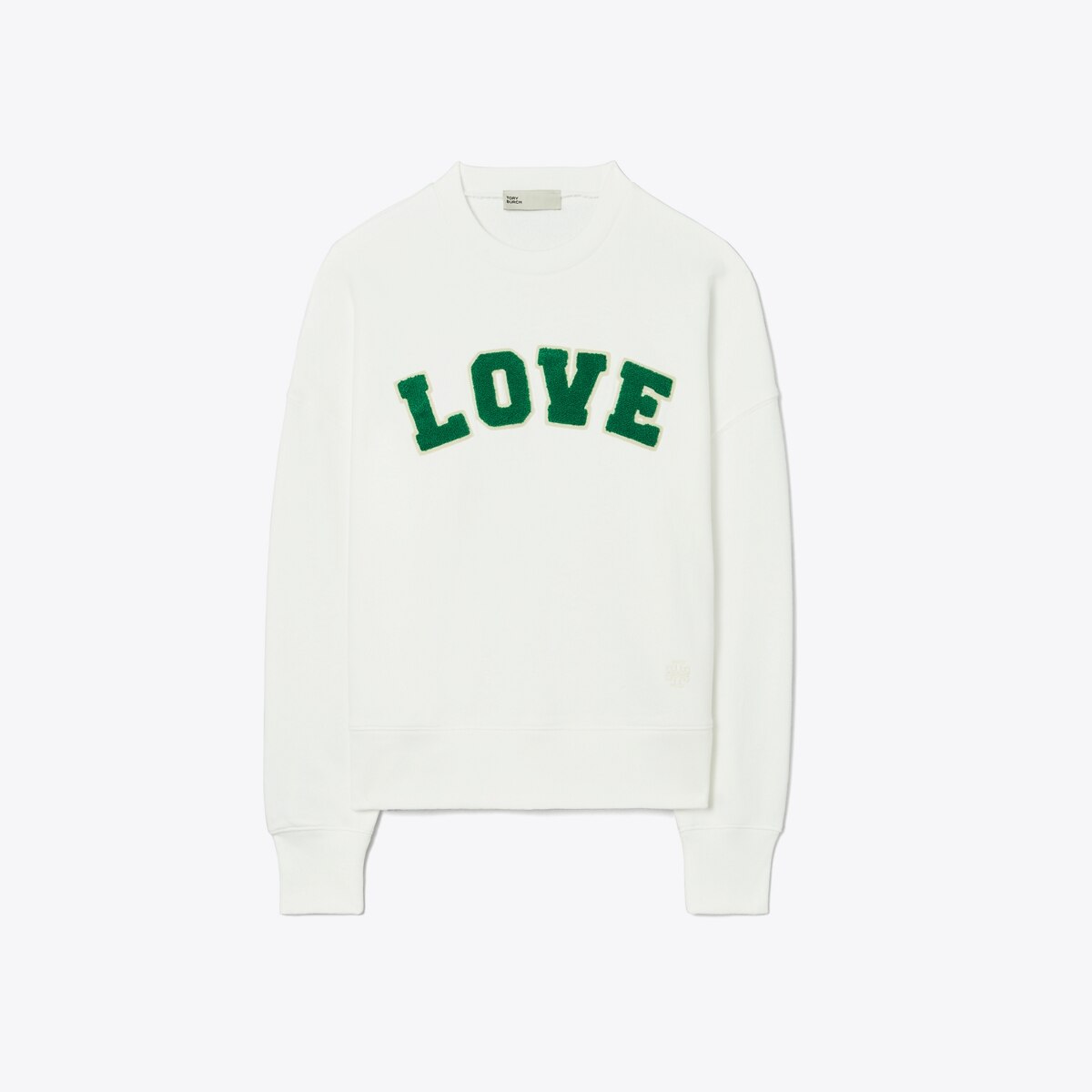 J.Crew: University Terry Love Sweatshirt For Women