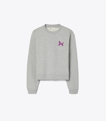 TORY BURCH ポロロゴセーター Topstitch Wool Polo: Women's Designer Sweaters | Tory Burch
