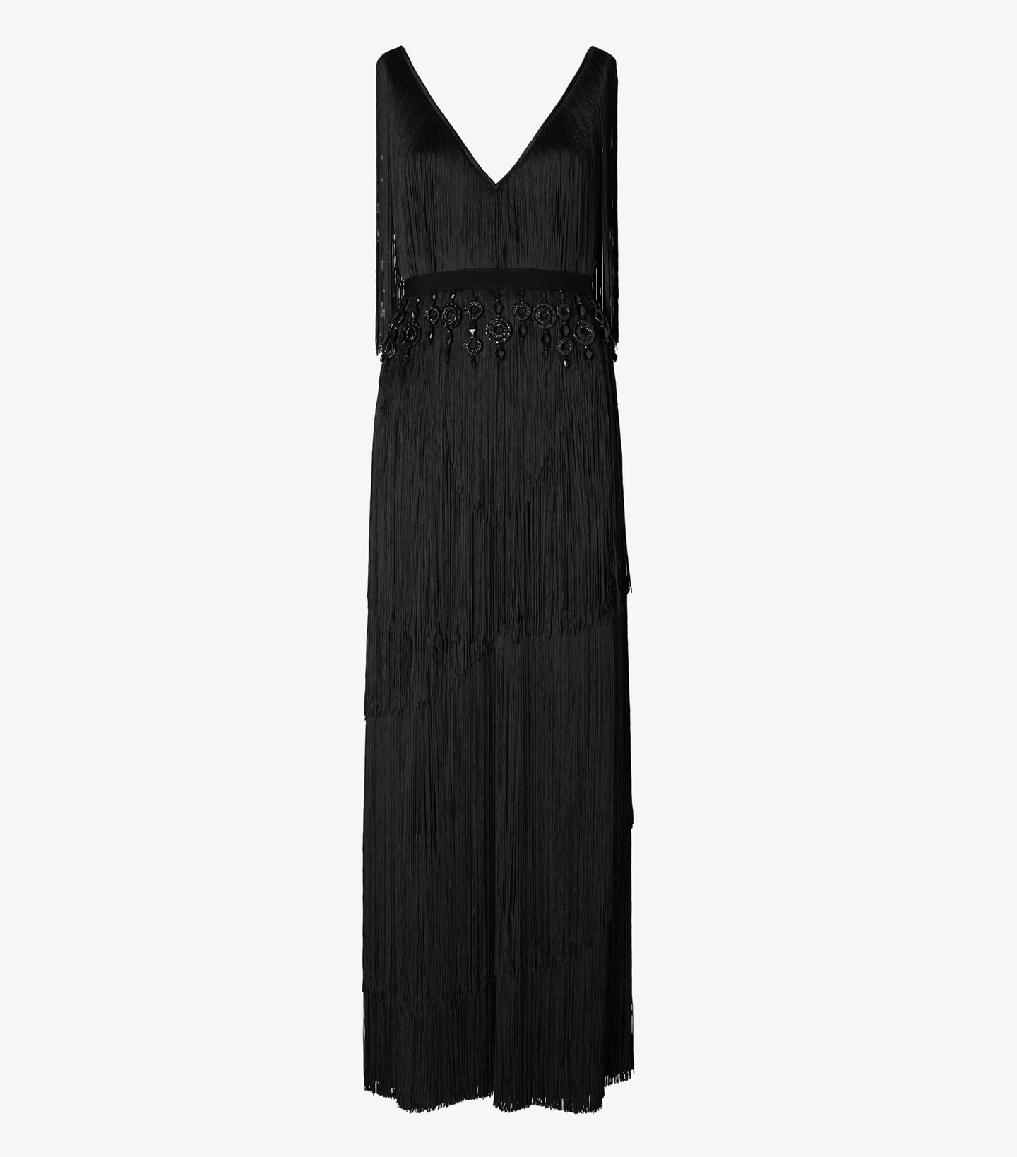 Fringe Viscose Dress