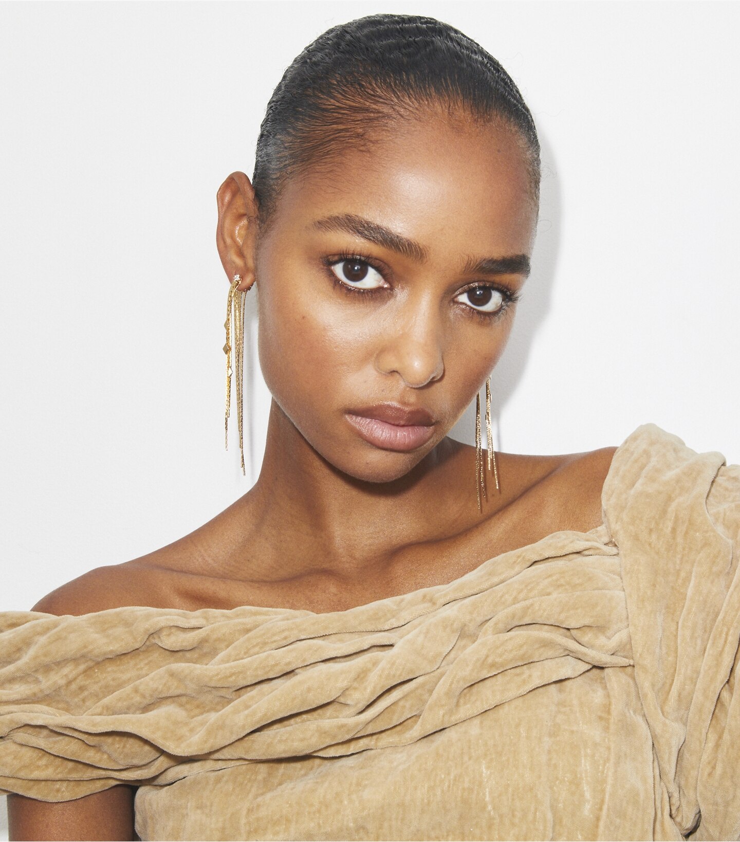 Front-Back Chain Earrings