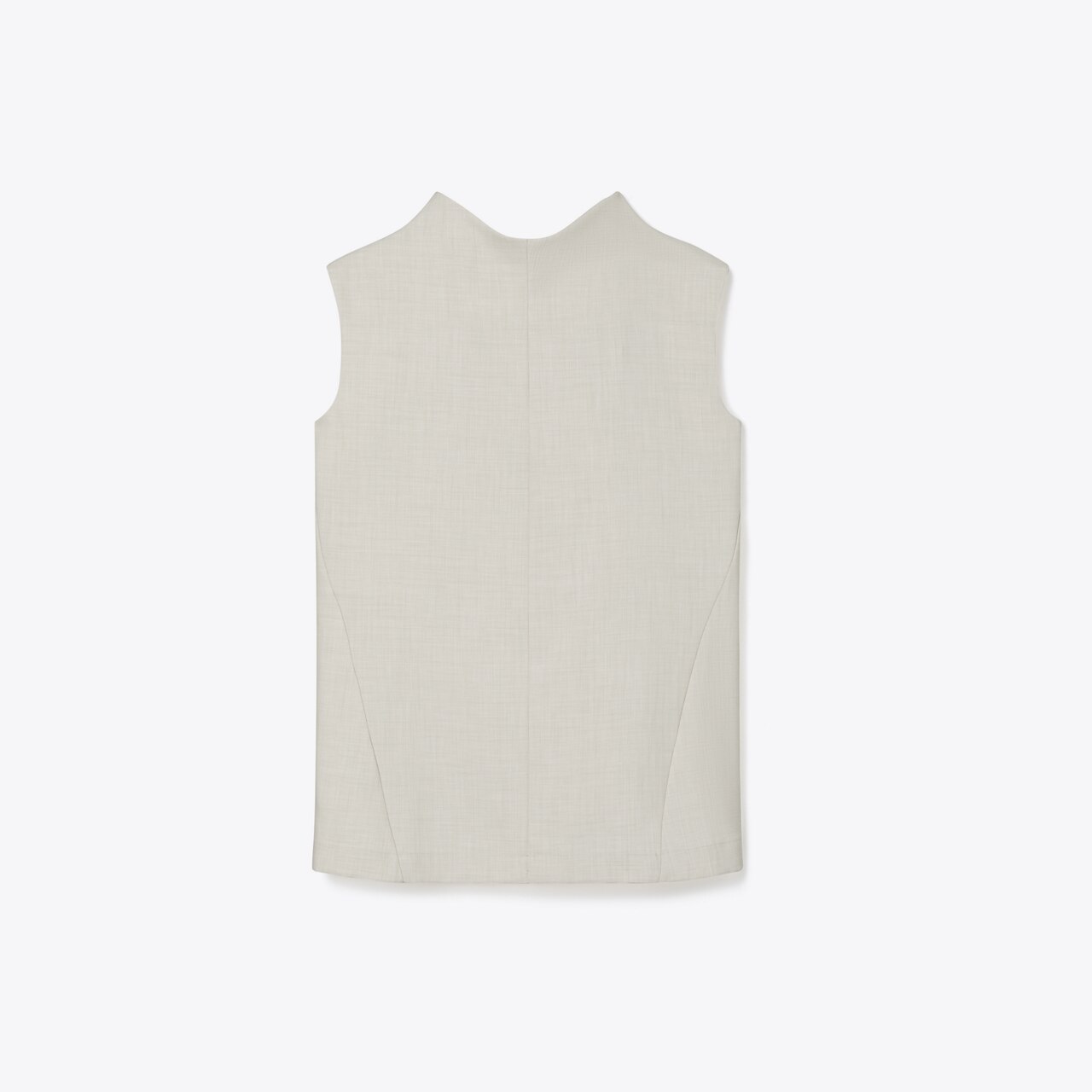Funnel Neck Drapey Mélange Tank: Women 