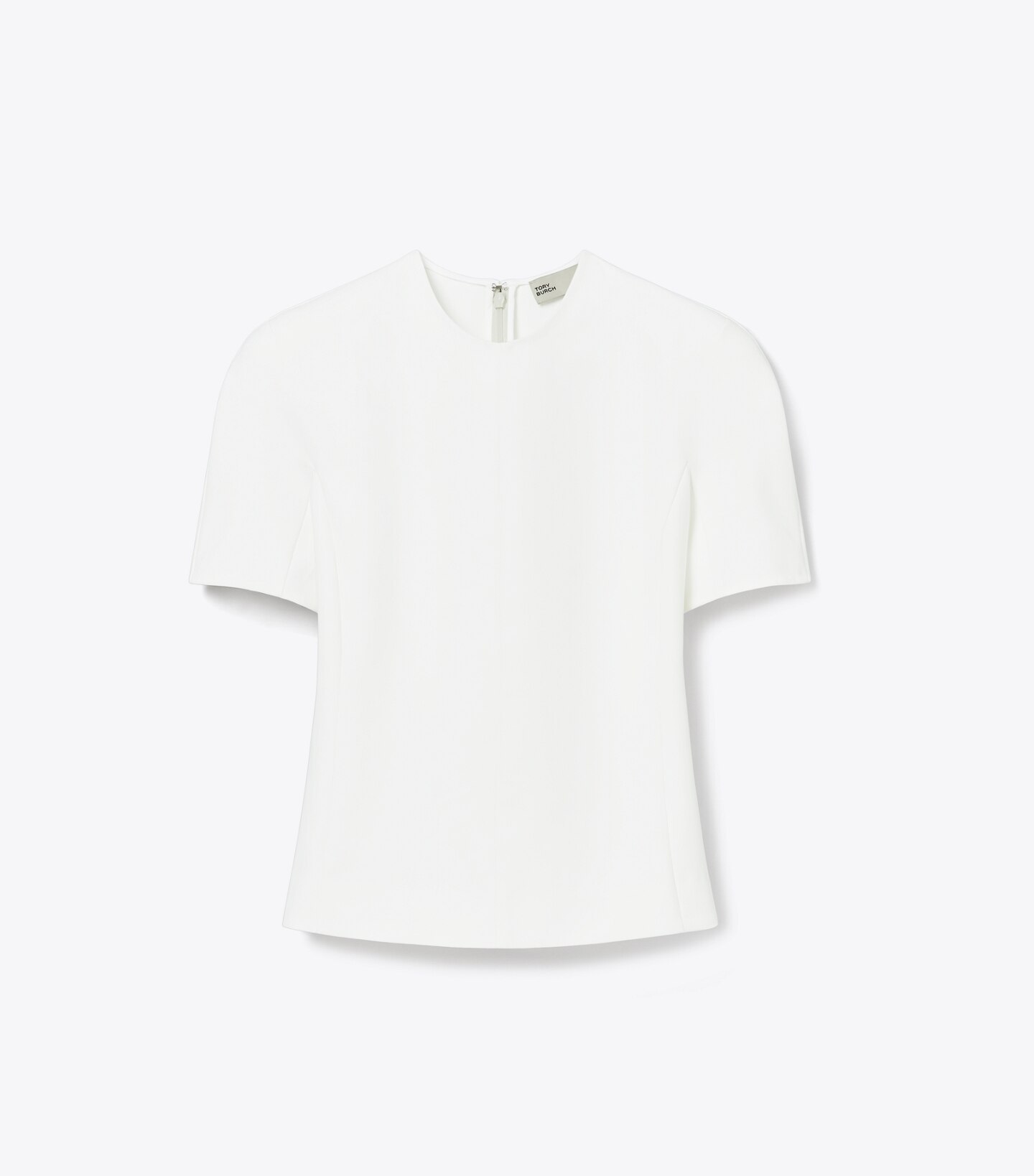 Funnel Neck Twill Tee