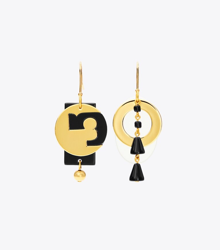 Tory burch black outlet earrings