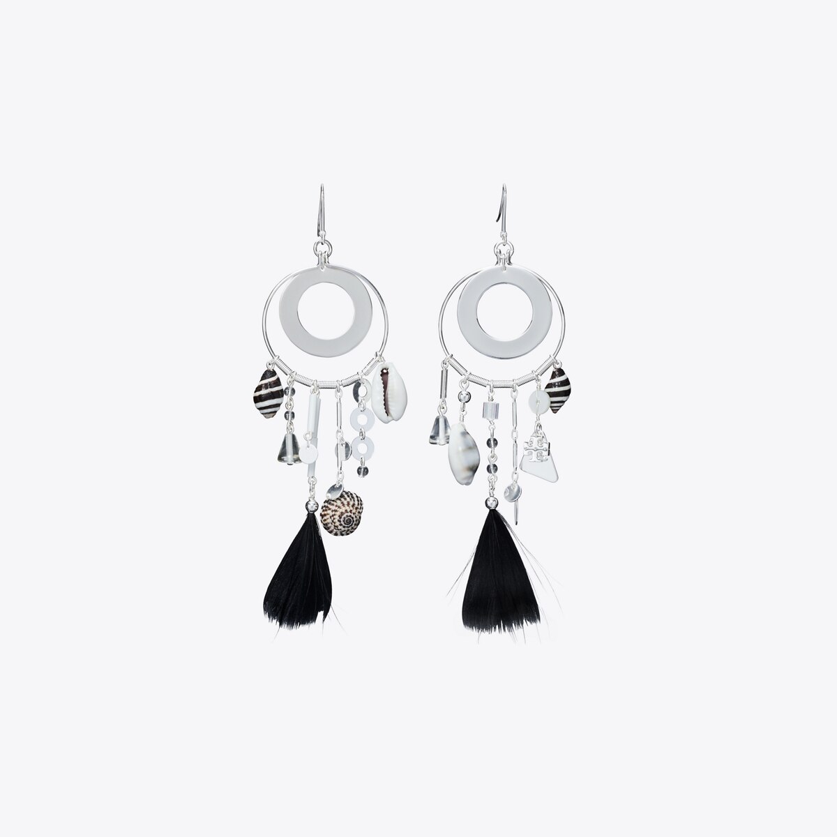 ピアス TATIANA Silver 925 Galaxy Hoop Earrings EC3032 ☆TATIANA☆ Silver 925 Galaxy Hoop Earrings EC3032 500372016