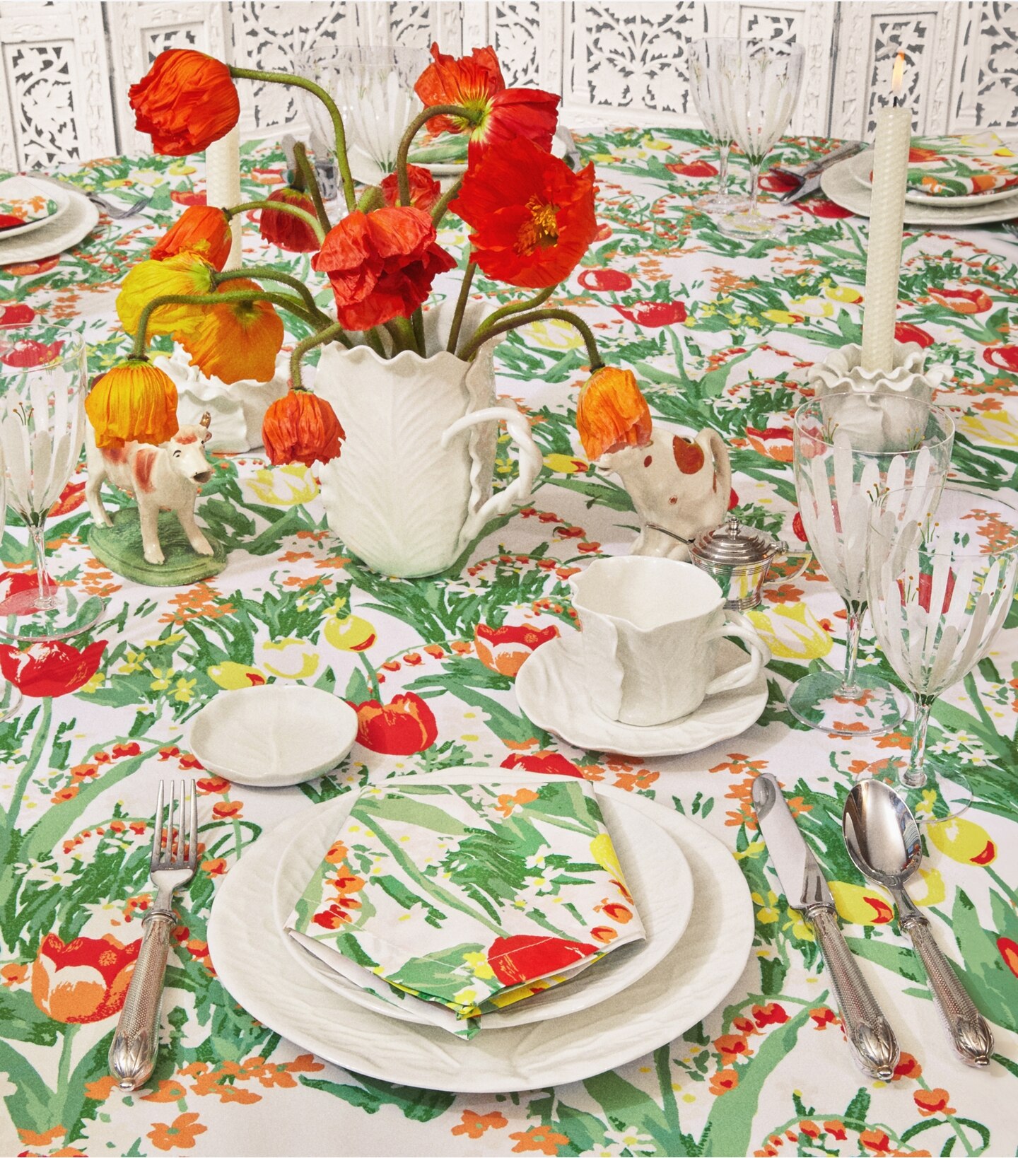 Garden Dinner Napkin, Set Of 4