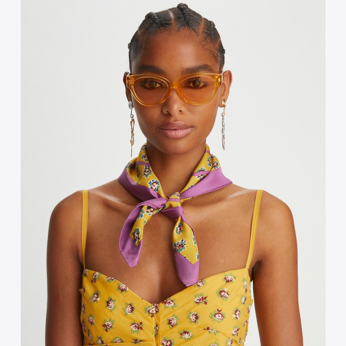 限定★Tory Burch silk neckerchief 157304 スカーフ 限定☆Tory Burch silk neckerchief 157304 スカーフ (Tory