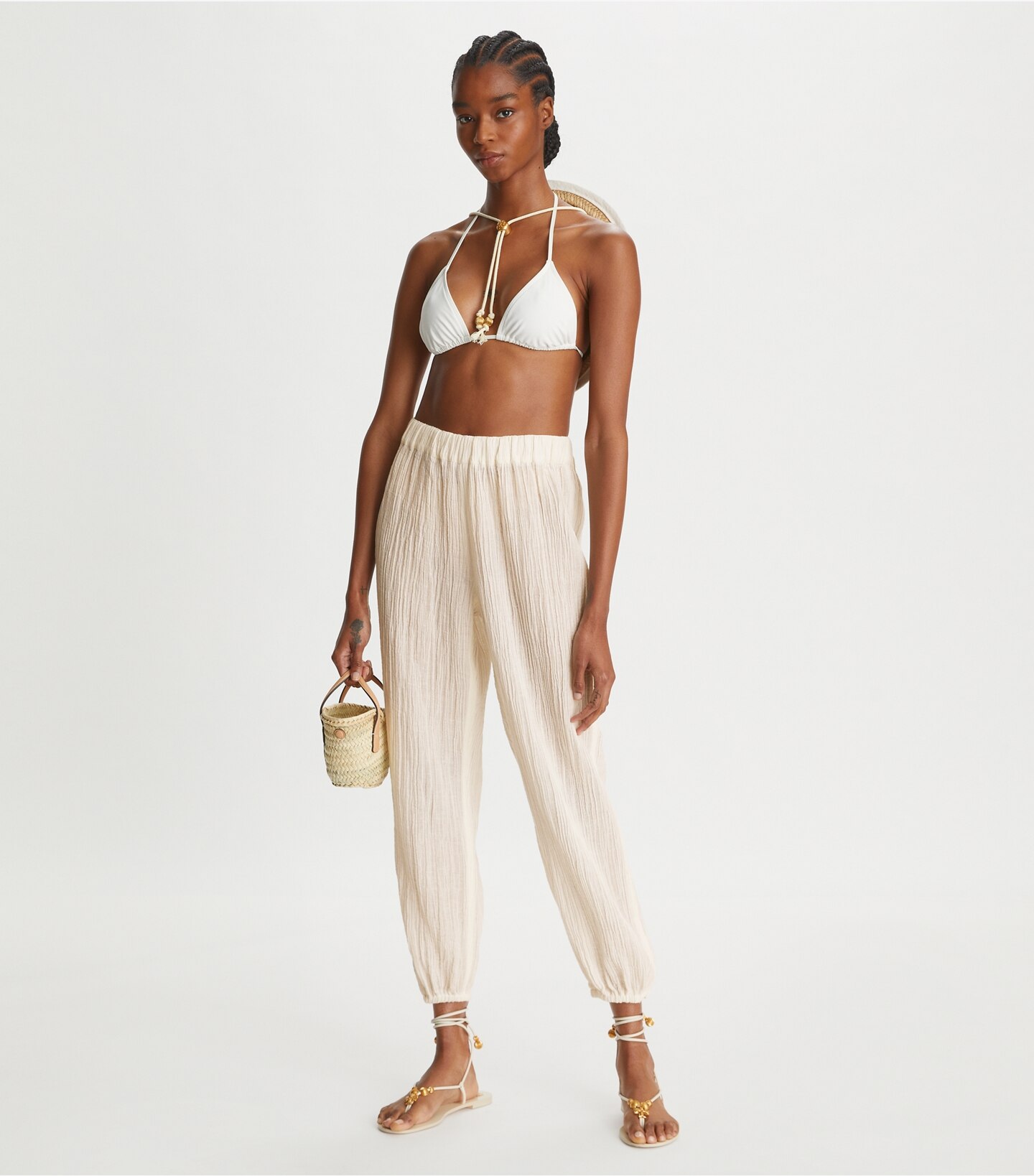 Gauze Beach Pant