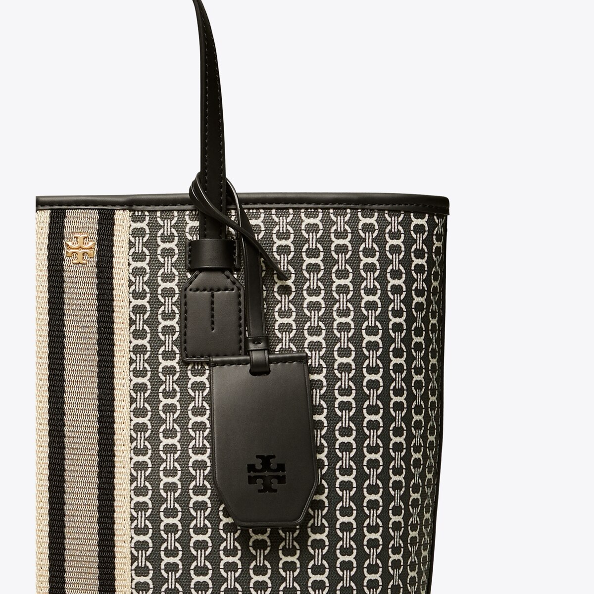 【高い素材】 Gemini Designer Women's Bag: Tote Top-Zip Small Canvas Link バッグ