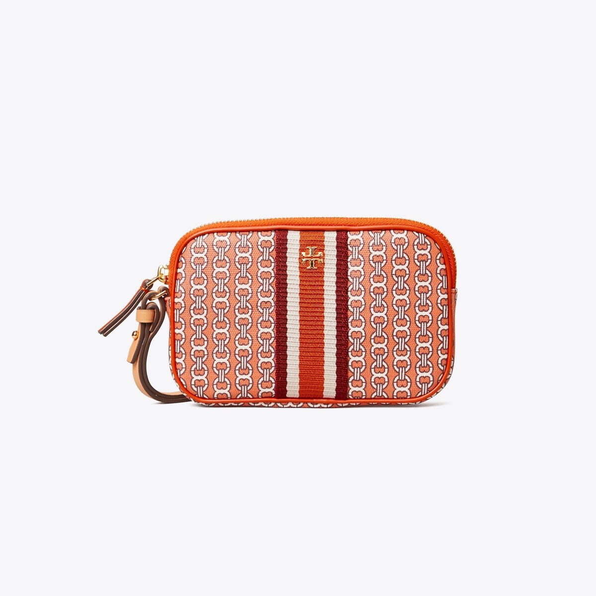 55312 TORY BURCH Gemini Link deals Canvas Wristlet