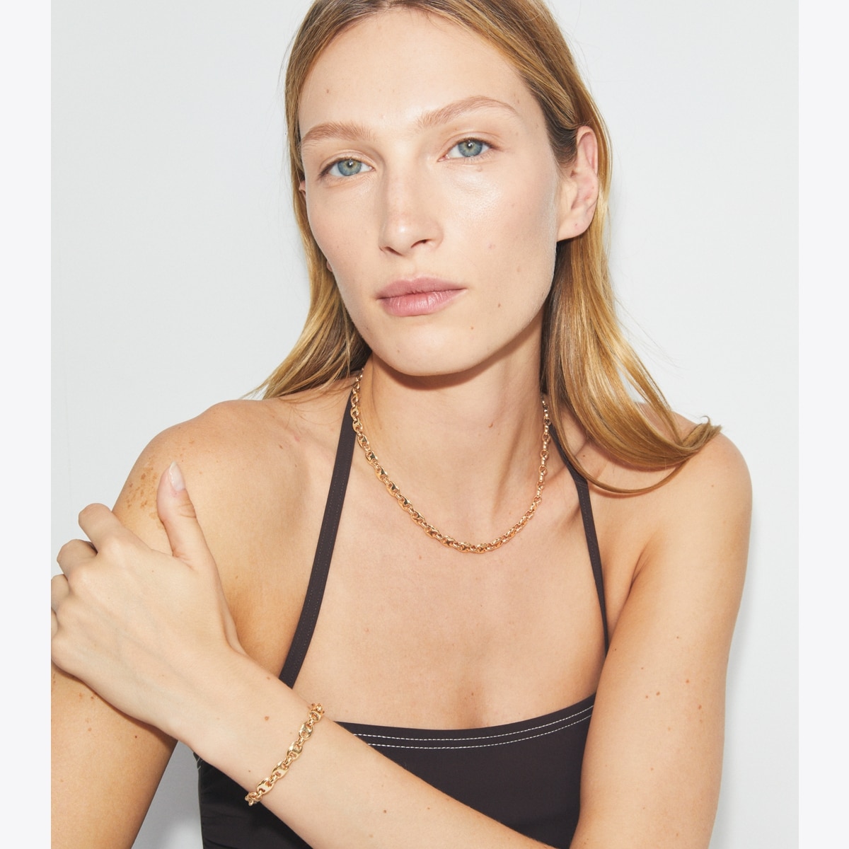 Gemini Link Delicate Necklace: Women
