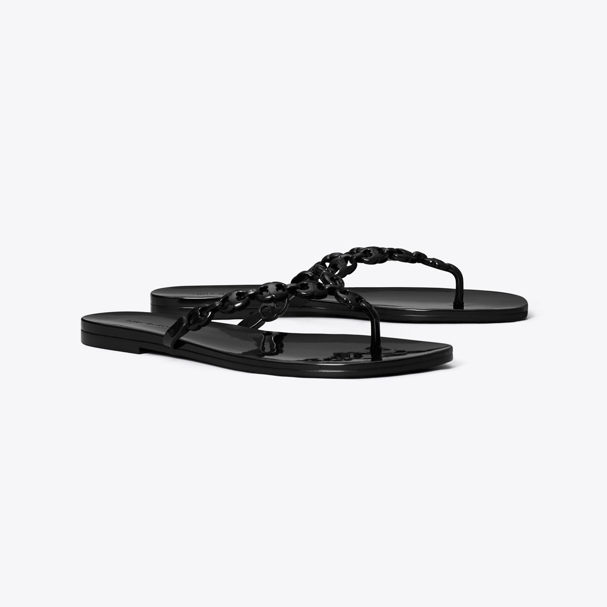 Tory Burch メッシュフラットシューズ 新品同様5.2/1M24.5㎝ Gemini Link Jelly Flip-Flop: Women's Shoes | Sandals | Tory Burch EU