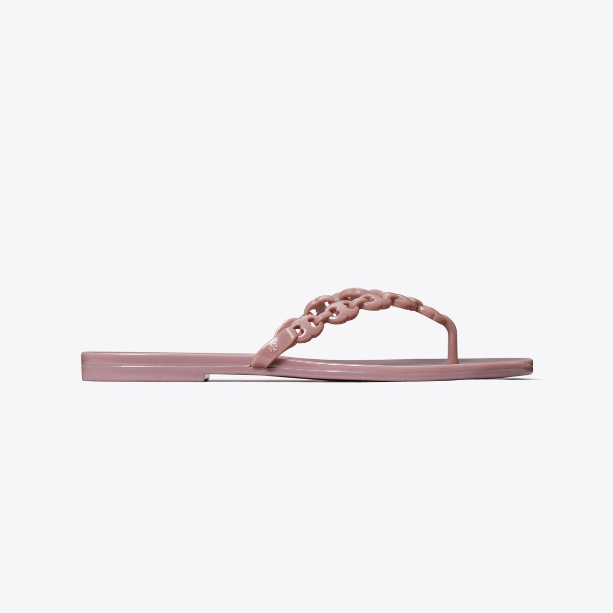 Gemini Link Jelly Flip-Flop in blue and black | Tory Burch