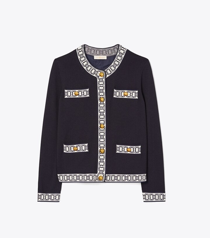 tory burch gemini link cardigan