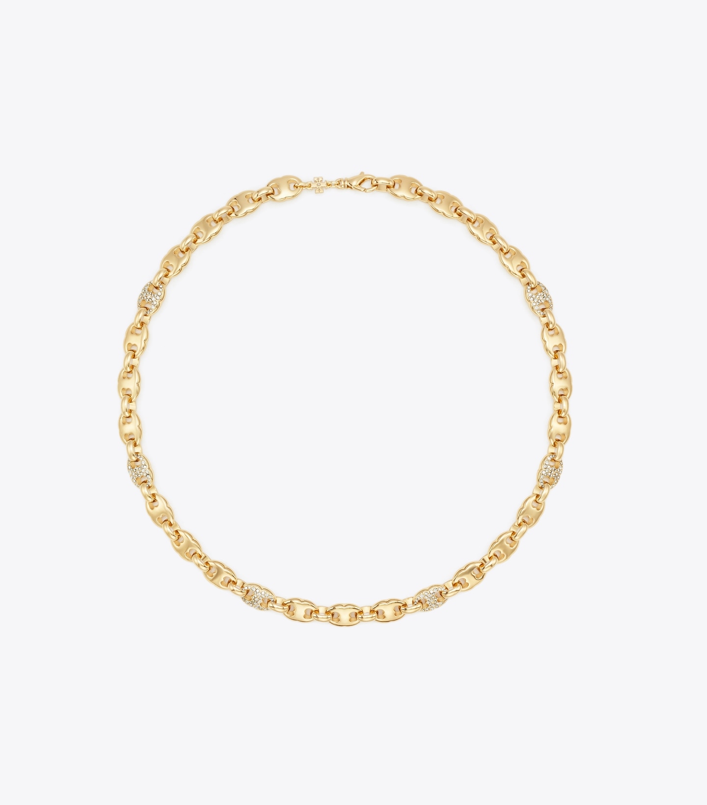 Gemini Link Pavé Necklace
