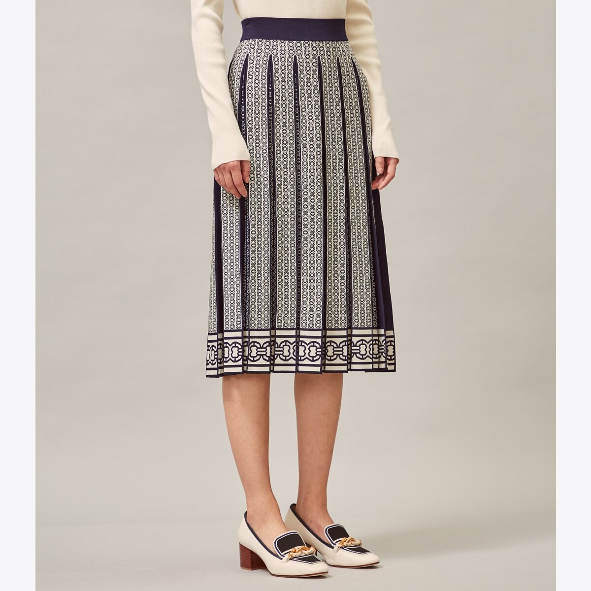 Gemini Link Skirt: Women's Designer Bottoms | Tory Burch