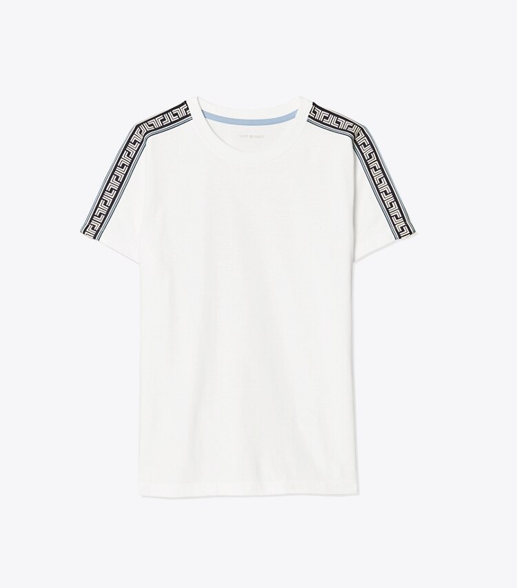 Tory Sport designer Geo-T T-Shirt in Snow White front