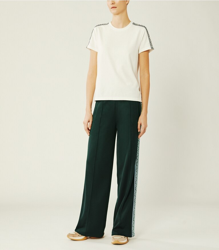 Tory Sport designer Geo-T T-Shirt in Snow White front