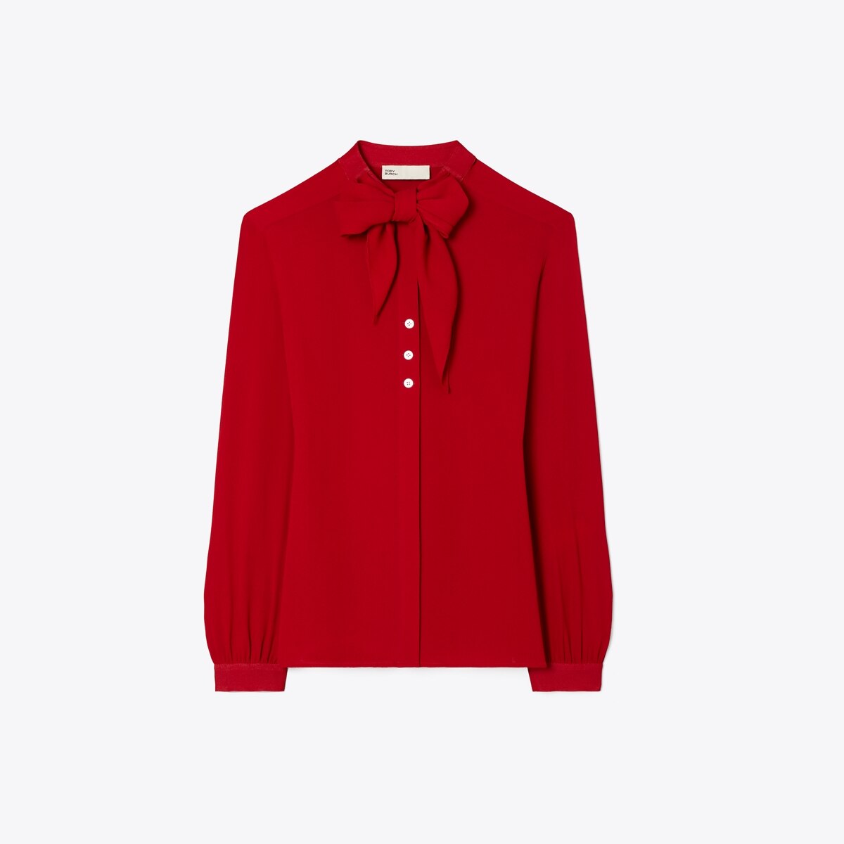 ジョーゼット ボウブラウス: レディース トップス | Tory Burch JP
